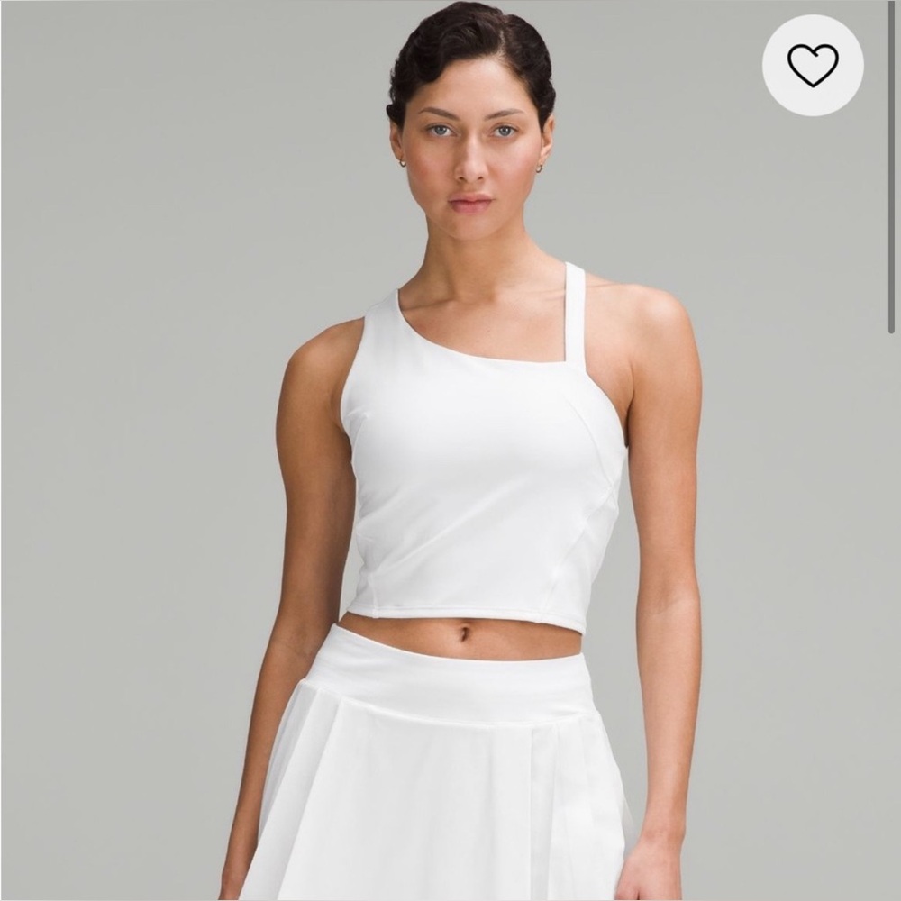 Everlux™ Asymmetrical Tennis Tank White (12)